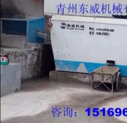 砂石分離機工作現場(chǎng) 